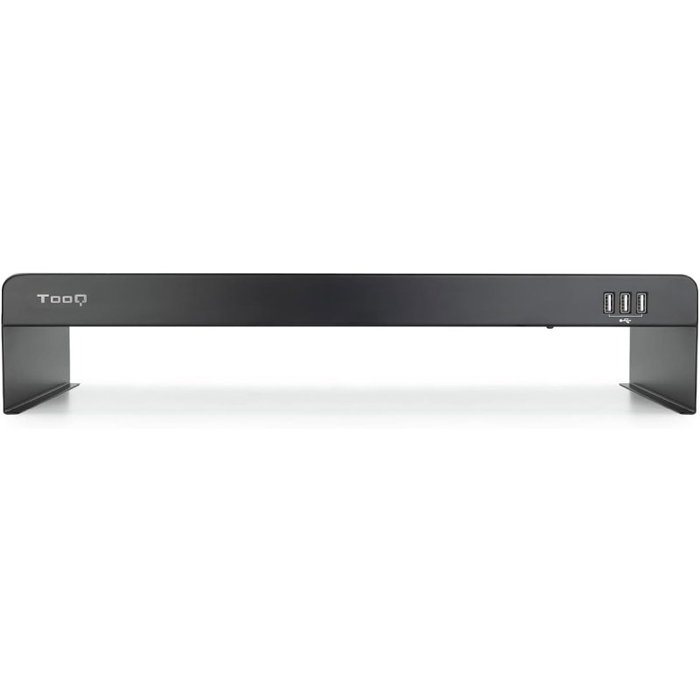 Tooq TQMR0124 Soporte Elevador para Monitor o Portátil con 3x USB 2.0, Negro Tooq TQMR0124 Soporte Elevador para Monitor o Portátil con 3x USB 2.0, Negro